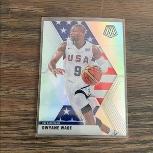 Dwayne Wade Silver Mosaic USA